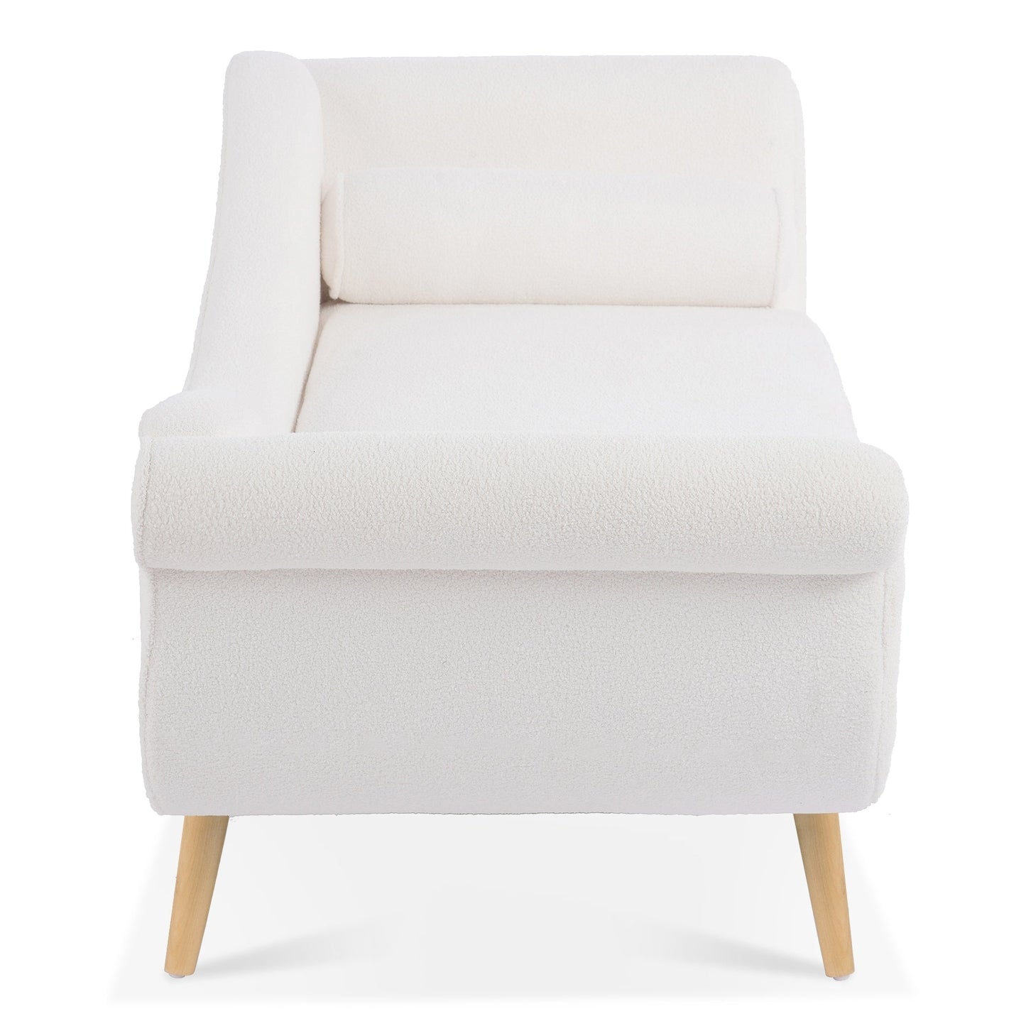 Chaise longue vintage con braccioli a spirale di Christopher Knight Home