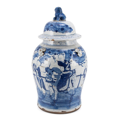 Vaso da tempio vintage con motivo bambini incantati - Grande