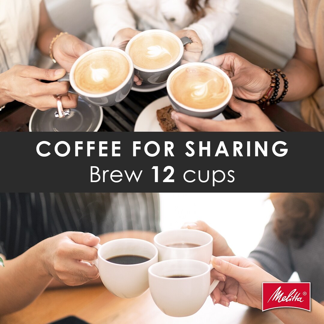 Macchina per caffè americano Vision Luxe da 12 tazze con cruscotto girevole