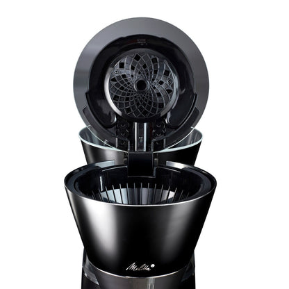 Macchina per caffè americano Vision Luxe da 12 tazze con cruscotto girevole