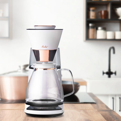 Macchina per caffè americano Vision Luxe da 12 tazze con cruscotto girevole