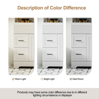 Mobile bagno Wavy Line 30/36/48 con lavabo e rubinetto