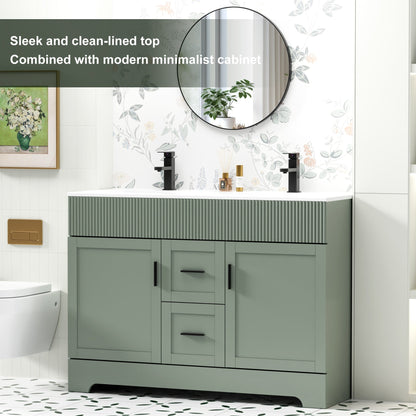 Mobile bagno Wavy Line 30/36/48 con lavabo e rubinetto