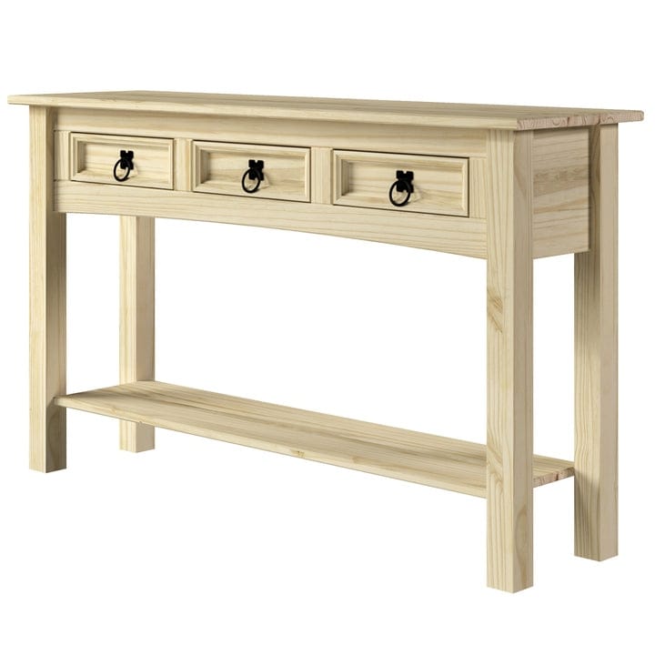 Consolle da ingresso in legno con 3 cassetti Corona | Furniture Dash - N/D