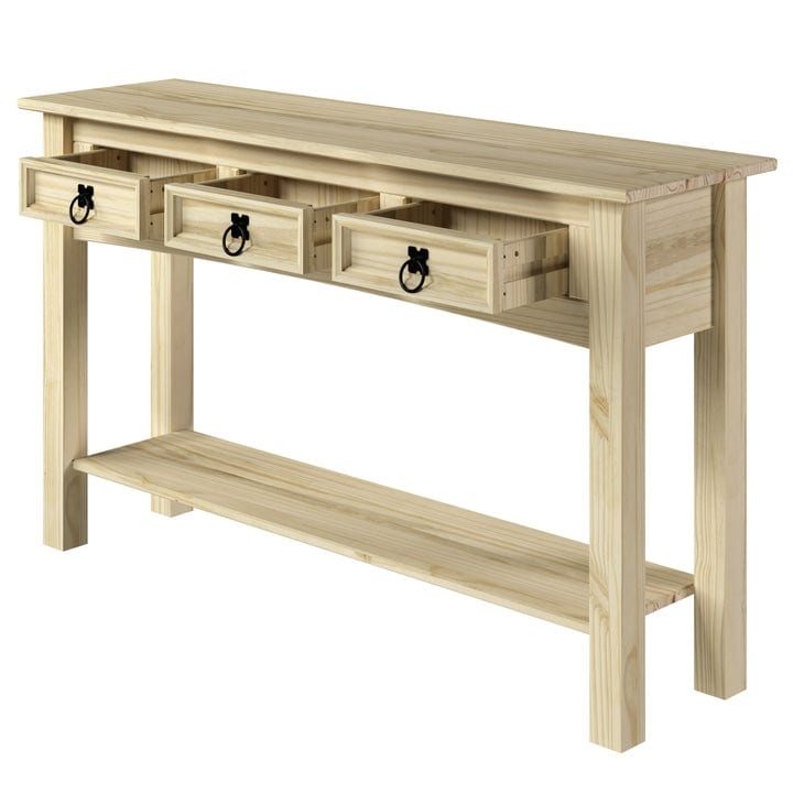 Consolle da ingresso in legno con 3 cassetti Corona | Furniture Dash - N/D