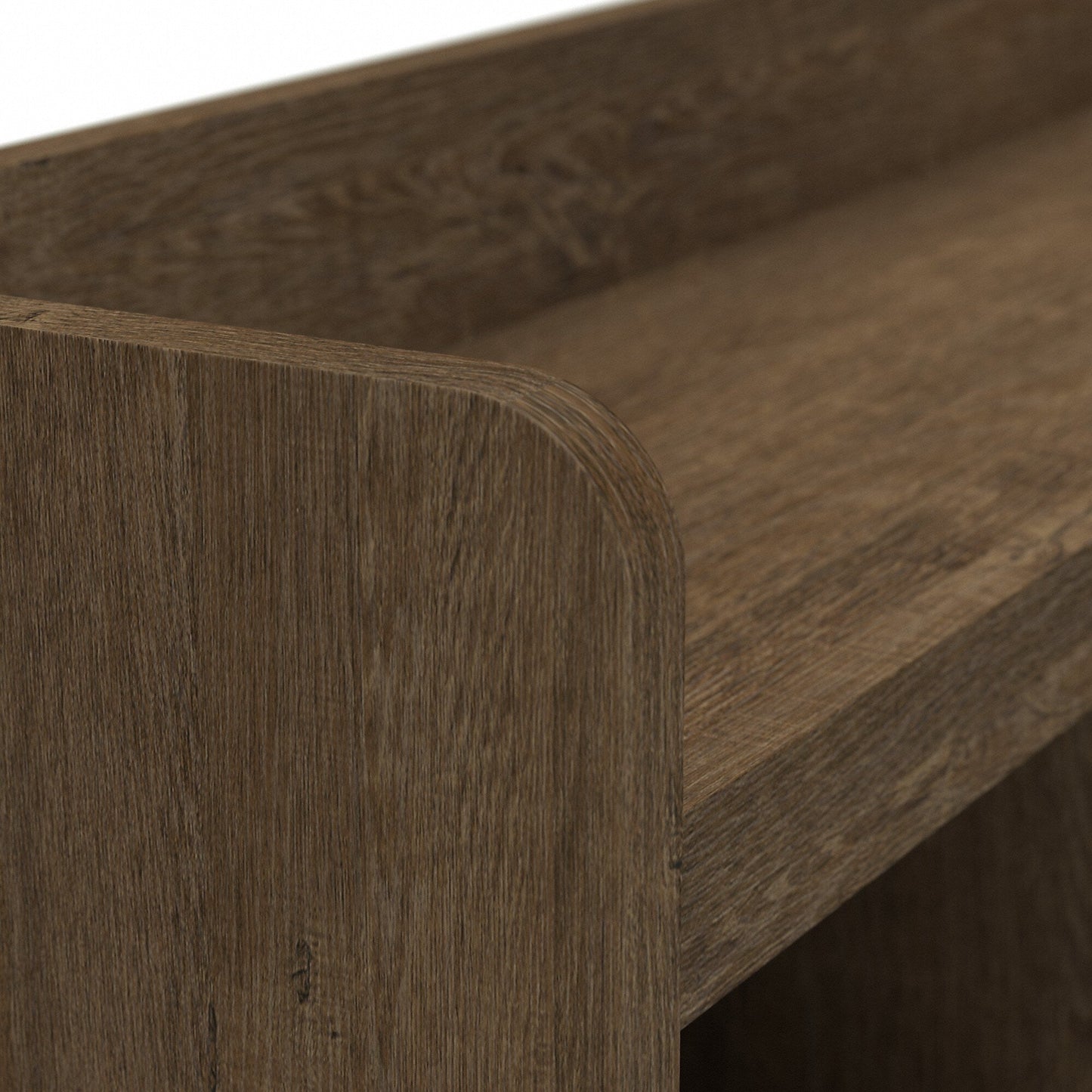 Appendiabiti da parete Woodland 40W con ripiano di Bush Furniture