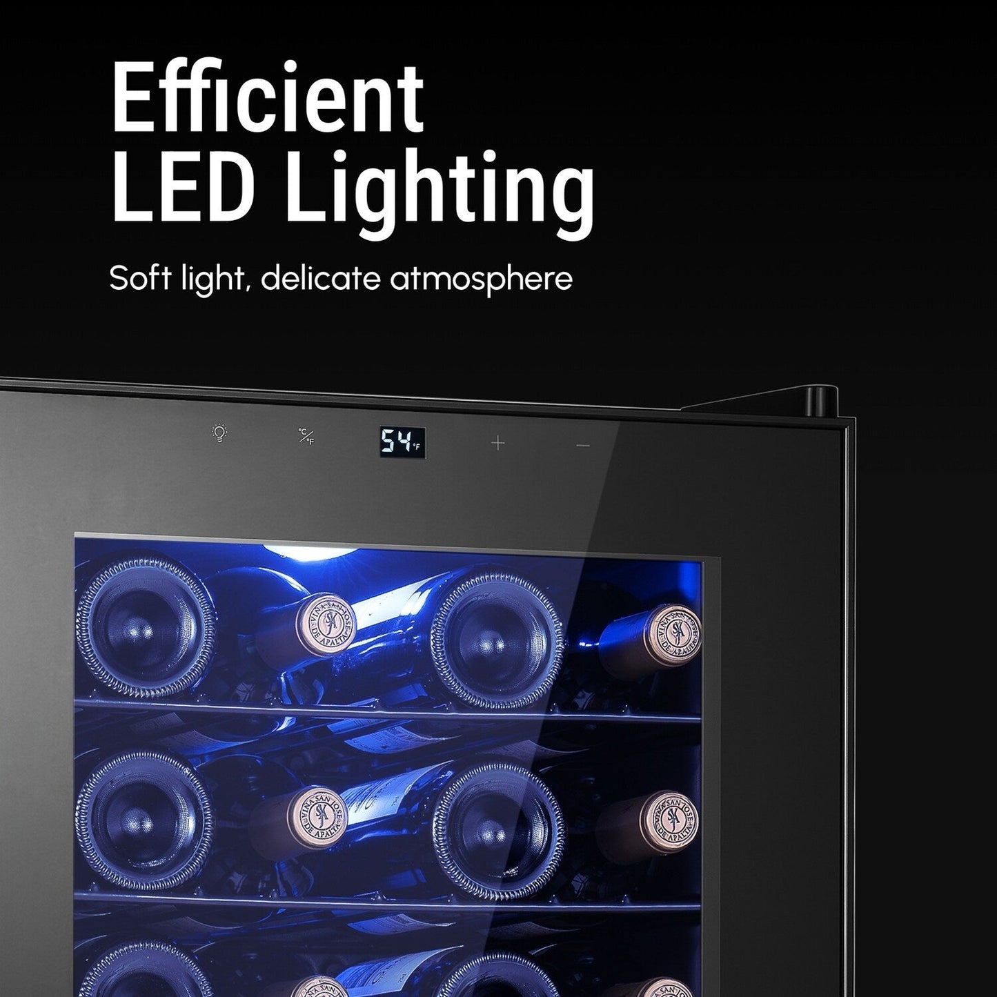 Frigorifero per vino/bevande da 17 pollici e 28 bottiglie, refrigeratore per vino in acciaio inossidabile per uso domestico e commerciale