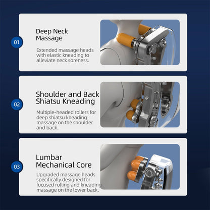 Poltrona reclinabile massaggiante Zero Gravity con massaggio completo del corpo, riscaldamento e audio Bluetooth integrato