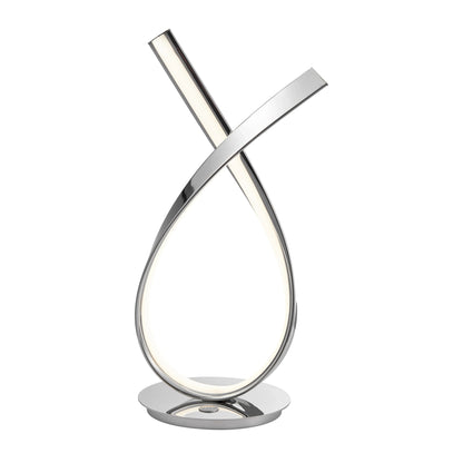 LAMPADA DA TAVOLO MOON - CROMO