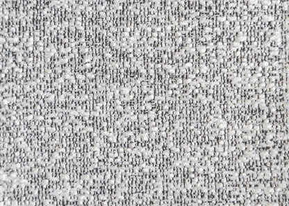 Sedia Lauren Modern in tessuto grigio con vassoio