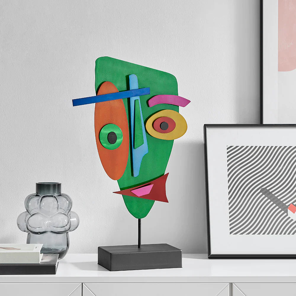 SCULTURA MASCHERA DEB &amp; JACK