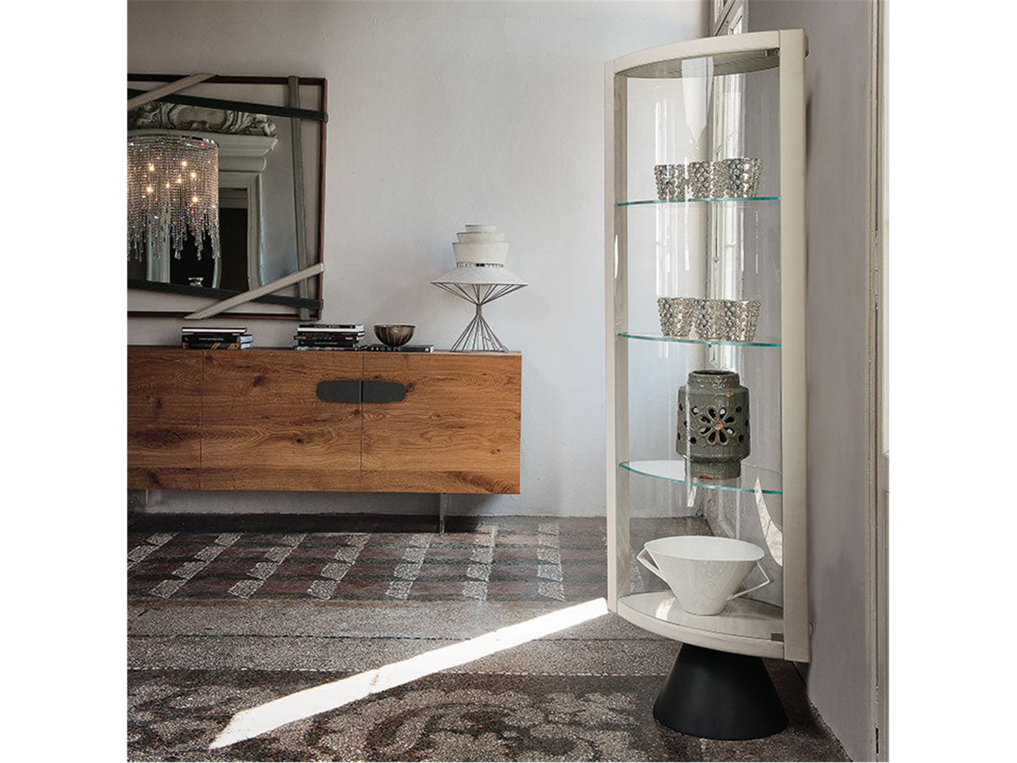 Saba Swiveling Curio