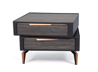 Tavolo direzionale Brooklyn con tavolino laterale/piedistallo