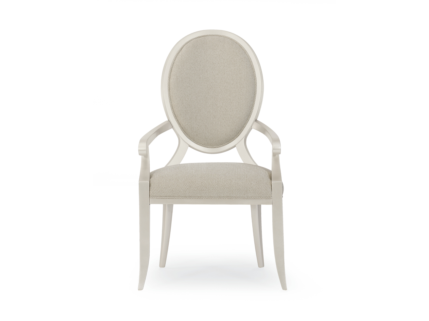 Poltrona Wilt in argento tenue