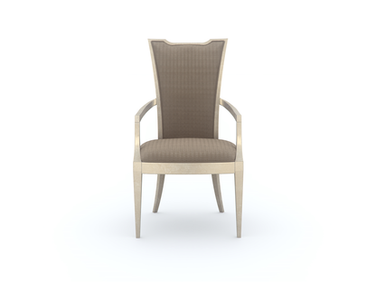 Sedia da pranzo Babs Very Accent in foglia argento tenue