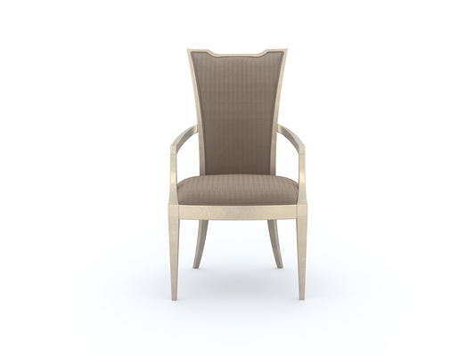 Sedia da pranzo Babs Very Accent in foglia argento tenue