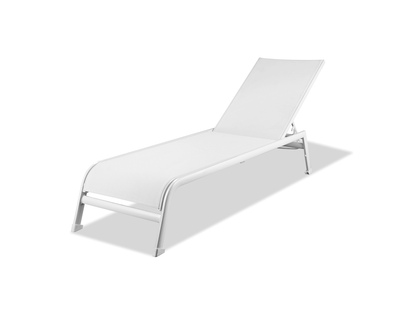 Chaise longue da esterno Brooke: set da 2