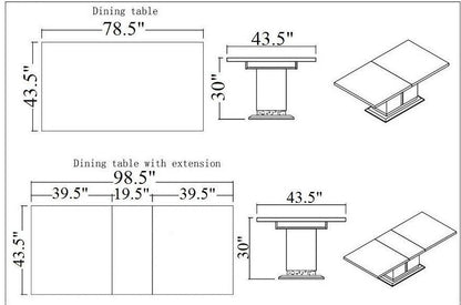 Collezione da pranzo Valedina